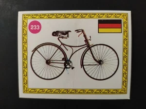 FIGURINA PANINI SPRINT 72 CICLISMO BICICLETTO DA TURISMO n. 233 OTTIMA DA REC. - Imagen 1 de 2
