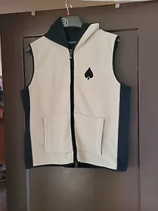 B.C. Clothing Vest Spades Playing Card Theme Sz L - Picture 1 of 4