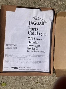 Series 3 Jaguar XJ6 Facsimile of Rare Factory Parts book, from a collector - Picture 1 of 2