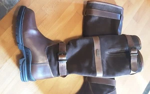 Horka Outdoor, Lederstiefel, braun , wasserdicht ,48cm hoch ,gefüttert - Bild 1 von 10