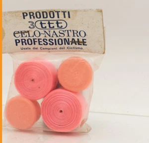 NOS 3ttt PINK SMOOTH CELLO HANDLEBAR TAPE VINTAGE ROAD BIKE BICYCLE 70s 80s 3t - Picture 1 of 3