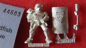 Warhammer 40k Adeptus Arbites Enforcers con scudo antisommossa bastone metallo necromunda - Foto 1 di 2