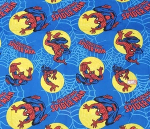 Tela acolchada de algodón The AMAZING SPIDER-MAN Marvel #9894 72"x191/2" '04 ©Primavera - Imagen 1 de 3