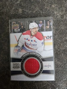 2015-16 Upper Deck Series 1 UD Game Jersey Evgeny Kuznetsov Card# GJ-EK - Picture 1 of 2