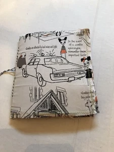 Tessuto Zombie Singola Firma 30 Pagine Giornale Spazzatura Tasche Effimera - Foto 1 di 12