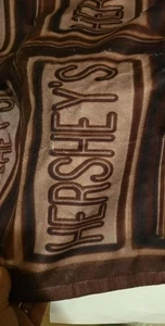2 HERSHEY TOWELS LOOKS LIKE CANDY BAR,SOME DIRT SPOTS FROM STORAGE - Picture 1 of 5