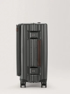 Carl Friedrik Carry-on x Gray/Chocolate Brown - Image 1 of 4