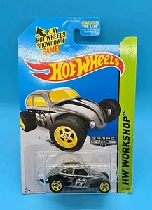 Beetle, VW, Custom Volkswagen Beetle, Hotwheels, Zamac, HW Workshop, 2014, Moon - Picture 1 of 19