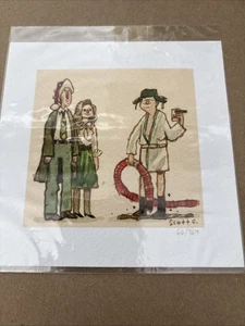 Scott C Campbell The Christmas Cousin National Lampoon's Vacation Kunstdruck 5x5 - Bild 1 von 3