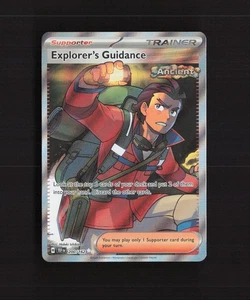 Explorer's Guidance 200/162 Temporal Forces Full Art Ultra Rare Pokemon Card NM - Picture 1 of 10