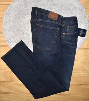 Gap For Good Straight Flex ~Mens Jeans Sz 38X34 Indigo Wash New - Image 1 of 4