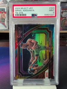 Israel Adesanya 2023 Tie-Dye 03/25 Mezzanine Select PSA 9 UFC Panini - Bild 1 von 2