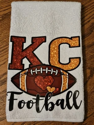 Nueva toalla de mano de cocina Kansas City Chiefs NFL fútbol americano  Foto 1 de 2