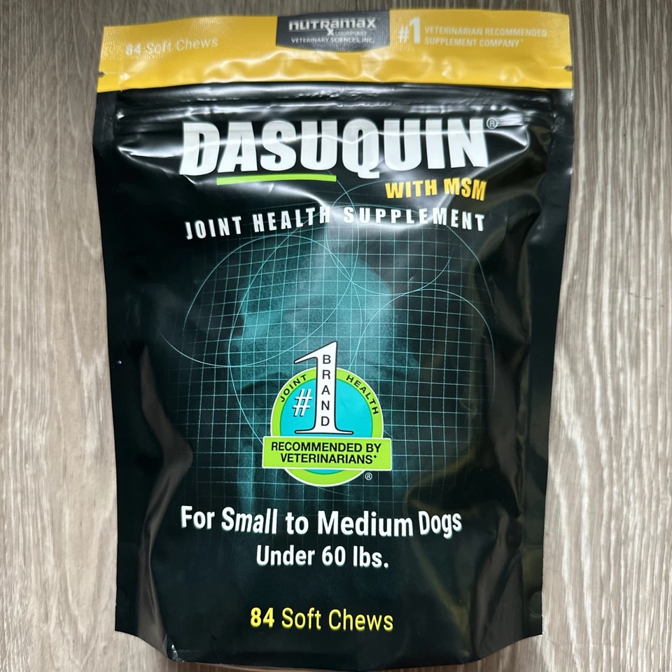 Dasuquin MSM Joint Health Supplement (S/M) 84 CHEWS NEW 05/27 - Image 1 of 1