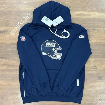 Nike New York Giants Authentic NFL Sideline Standard Issue Alt Throwback Hoodie - Image 1 of 4