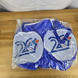 Bolso de Lona De Colección 20 Aniversario Toronto Blue Jays Mr. Sub Azul Nuevo en Paquete - Imagen 1 de 2