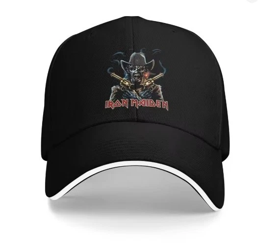 Iron Maiden Black Baseball Cap - Image 1 of 1