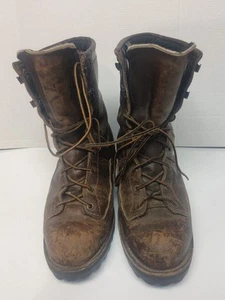 Vintage Danner Sierra 8 Zoll Gore-Tex Jagd Arbeitsstiefel braun Größe 8,5 EE hergestellt in den USA - Bild 1 von 12