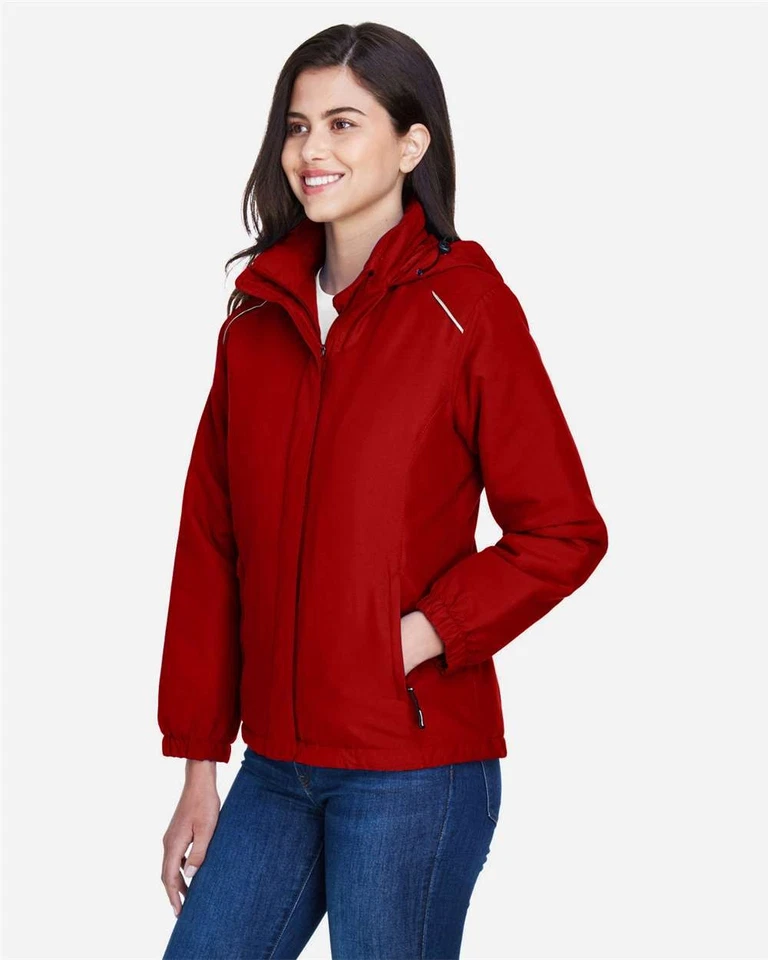 🔥 CORE365 Women Brisk Insulated Jacket Zip up Pockets Up To 3XL 78189 - Imagem 1 de 1