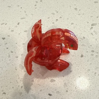 Bakugan B2 (NOT B1!) Translucent Pyrus Dragonoid 480G Battle Brawlers W/ Card - Image 1 of 2