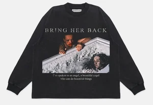 A24 x BASKETCASE (XL) BRING HER BACK "Beautiful Angel" Long Sleeve (Limited) - Picture 1 of 4