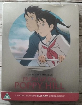 DENTED CASE Studio Ghibli From Up On Poppy Hill (Blu-ray, 2020) Steelbook - Image 1 of 4