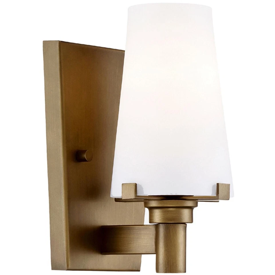 Aplique de pared vintage dorado Designers Fountain 87901-VTG Hyde Park Foto 1 de 1