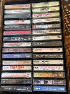 ROCK 60 TAPE LOT Queen IggyPop David Bowie R.E.M. U2 Fleetwood DireStraits ZZTop - Bild 1 von 4