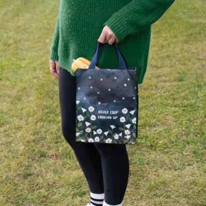 Nuevo bolso de mano reutilizable diario Never Stop Looking Up Primitives de Kathy Fashion - Imagen 1 de 2