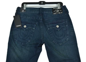 True Religion Geno Jeans Men's 30 x 32 Flap Big T Relaxed Slim Denim $199.00 NEW - Picture 1 of 10