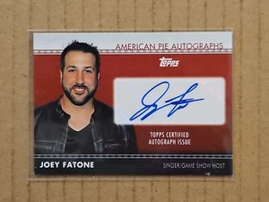 American Pie Joey Fatone Autograph Topps 2011 - Picture 1 of 2