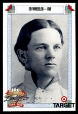 1990 TARGET DODGERS #851 ED WHEELER BROOKLYN SUPERBAS