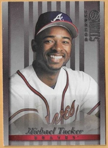 MICHAEL TUCKER ATLANTA BRAVES #122 - DONRUSS STUDIO NM-MT 1997 - Picture 1 of 2