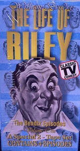 VINTAGE Life of Riley, Vol. 1 The Bendix Episodes 2 Tape Set 1994 Sealed New - Picture 1 of 4