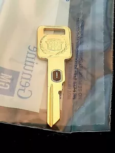 Rare Cadillac Gold Key - #3 VATS Ignition key for Brougham, Fltwd, Eldo, & Sev - Picture 1 of 1