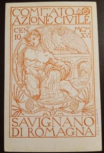 1916 Komitee Zivile Aktion von Savignano di Romagna (Forlì Cesena) - Bild 1 von 2