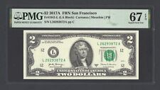 United States-Federal Reserve 2 Dollars 2017A Fr#1941-L (LA Block) UNC Grade 67