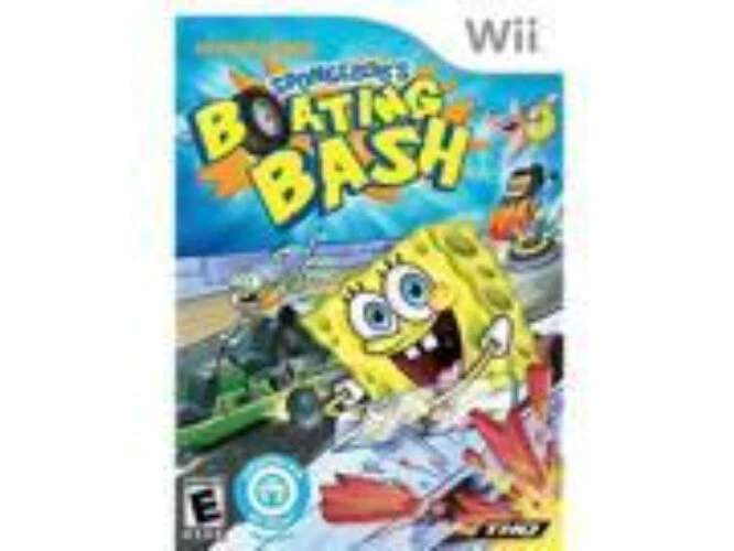 Spongebobs Boating Bash Nintendo Wii Game Complete w/ Case & Manual - Image 1 of 1