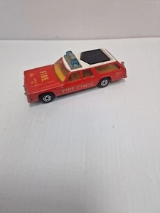 Matchbox Superkings K67/68 DODGE MONACO ESTATE CAPO DEI POMPIERI auto 1978 - Foto 1 di 5