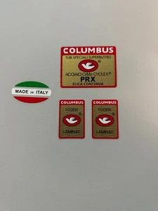 Calcomanías pegatinas tubos serie Columbus PRX, tres dos a tu elección - Imagen 1 de 4