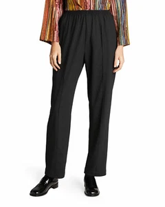New Eskandar Size 3 Black Wool Trouser w/ Front Seam Detail $795 - Picture 1 of 4