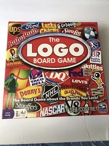 The Logo Board Game "About The Brands You Love" By Spin Master Games - Picture 1 of 4