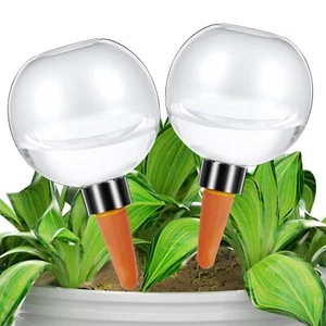 Self-Watering Plant Globes, 18Oz Indoor/Outdoor Watering Bulbs, Large Capacity - Picture 1 of 7