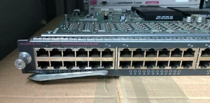 Cisco WS-X6548-GE-45AF Cisco 6500 Gigabit PoE Module Cisco WS-F6K-48-AF (Inc VAT - Picture 1 of 8