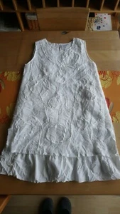 neu Kleid Hängerchen Trägerkleid ღ Größe 146 / 152 ღ von Barbara Farber in weiß - Bild 1 von 11