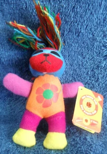 *2125* Hippy the bear - Tiny Beanie Kids series 3 - plush – 9cm – tag - Picture 1 of 5