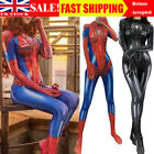 Spider-Woman Jumpsuit Cosplay Costume Spiderman bodysuit Dress Party BOOKDAY