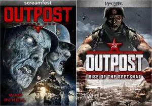 Outpost: Black Sun & Outpost 3: Rise of the Spetznaz (2 DVDs) Horror Zombie NEW - Imagen 1 de 1