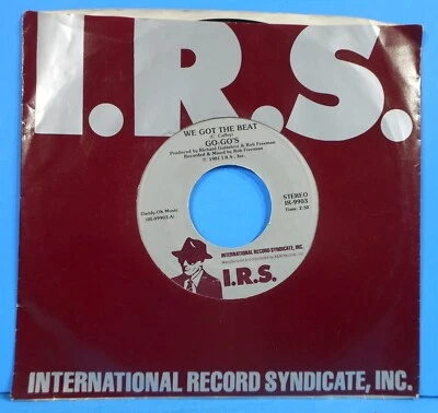GO-GO'S WE GOT THE BEAT ~ CAN'T STOP THE WORLD 7" 1982 PLAYS GREAT! VG++/VG+!!D - Image 1 of 3