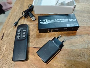 HDMI-Matrixsplitter 4x2 (HDMI-Splitter) - Bild 1 von 4